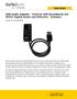 USB Audio Adapter - Externe USB Soundkarte mit SPDIF Digital Audio und Mikrofon - Schwarz