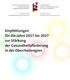Empfehlungen für die Jahre 2017 bis 2027 zur Stärkung der Gesundheitsförderung in der Oberrheinregion