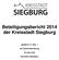 Beteiligungsbericht 2014 der Kreisstadt Siegburg