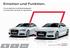 Emotion und Funktion. S line selection und Businesspaket für Audi A6 und Audi A7 Sportback.