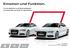 Emotion und Funktion. S line selection und Businesspaket für Audi A6 und Audi A7 Sportback.