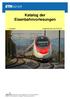 Katalog der Eisenbahnvorlesungen. 1. Ausgabe Akademisches Jahr 2015/16