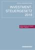 SPEZIAL-INVESTMENTFONDS INVESTMENT- STEUERGESETZ 2018