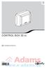 CONTROL BOX 3S io. DE Installationsanleitung D811865