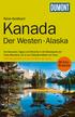 Kanada. Der Westen Alaska. Reise-Handbuch. Mit Extra- Reisekarte