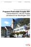 Programm Photovoltaik Ausgabe 2001 Übersichtsbericht, Liste der Projekte Jahresbericht der Beauftragten 2000