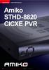 Amiko STHD-8820 CICXE PVR