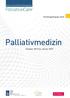 Vertiefungslehrgang / Stufe. Palliativmedizin. Oktober 2017 bis Jänner 2019