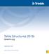 Tekla Structures 2016i. Bewehrung. September Trimble Solutions Corporation