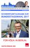 Zeitung für den Bundestagswahlkreis Köln I (Porz, Kalk, nördliche Innenstadt) 16. JAHRGANG NR. 107 SEPTEMBER 2017 SCHWERPUNKTAUSGABE ZUR
