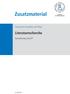 Zusatzmaterial. Literaturrecherche. Fachbereich Gesundheit und Pflege. Kurzanleitung CareLit