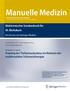 Manuelle Medizin. Elektronischer Sonderdruck für M. Mohokum. Training der Tiefenmuskulatur im Rahmen der multimodalen Schmerztherapie