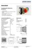 Datenblatt. Vorwahlschalter Multiswitch, Baureihe M. Technische Spezifikationen Nennstrom (ohmsche Last) ma AC/DC Max.