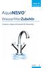 Aqua N VO. WasserfilterZubehör. Armaturen, Adapter & Ersatzteile für Wasserfilter 01/2017 D
