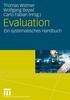 Thomas Widmer Wolfgang Beywl Carlo Fabian (Hrsg.) Evaluation
