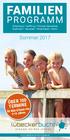 Familien. programm. Sommer Über 100 Termine für Kids &Teens von 4-16 Jahren. Mehr Infos unter: