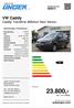 23.800,inkl. 19 % Mwst. VW Caddy Caddy Trendline 4Motion Navi Xenon. autounger.com. Preis: Unger & Frasch GmbH Neue Straße Kirchheim/Teck