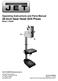 Operating Instructions and Parts Manual 26-inch Gear Head Drill Press Model J-A3008