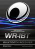 WR-1BT BLUETOOTH RECEIVER NFC