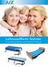 Luftinsoufflierte Systeme. zur Dekubitusprophylaxe und Therapieunterstützung