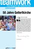 50 Jahre Gellertkirche