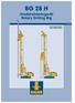 BG 28 H Großdrehbohrgerät Rotary Drilling Rig