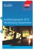studie Ausbildungsreport 2014 Mecklenburg-Vorpommern