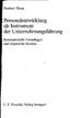 Personalentwicklung als Instrument der Unternehmungsführung