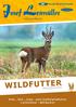 Qualitätsmischfutter EVIT EDTMÜHLE.  WILDFUTTER PROGRAMM. Reh-, Rot-, Dam- und Muffelwildfutter Lecksteine Wildacker