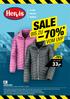 SALE 70% * 3 3, BIS ZU VOM UVP 70% UVP 109,99** WINTERJACKE Für Damen und Herren // wasser- und winddicht // wärmend