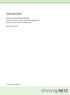 TAB GAS Technische Anschlussbedingungen für den Anschluss an das Gasversorgungsnetz der DREWAG NETZ GmbH in Niederdruck.