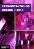 VERANSTALTUNGS DESIGN // 2014