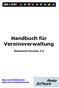 Handbuch für Vereinsverwaltung
