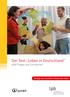 Der Test Leben in Deutschland. Alle Fragen auf Lernkarten. Beilage zum Kursbuch miteinander leben