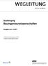 WEGLEITUNG. Bauingenieurwissenschaften. Studiengang. Ausgabe vom Bachelor und Master