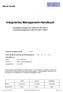 Integriertes Management-Handbuch