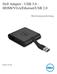 Dell Adapter - USB HDMI/VGA/Ethernet/USB 2.0