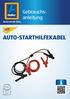 Gebrauchsanleitung. Da bin ich mir sicher. AUTO-STARTHILFEKABEL. Anwenderfreundliche Anleitung ID: #05006
