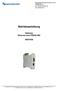 Betriebsanleitung. Gateway Ethernet nach RS232/485 HD67038