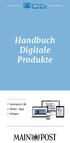 Handbuch Digitale Produkte
