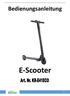 Bedienungsanleitung E-Scooter