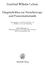 Gottfried Wilhelm Leibniz. Hauptschriften zur Versicherungsund Finanzmathematik