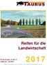 Reifen für die Landwirtschaft. Preisliste 2/2017
