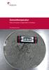 Zementtemperatur. Einfluss auf Temperatur und Eigenschaften von Frischbeton. Holcim (Süddeutschland) GmbH