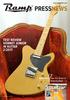 PRESSNEWS TEST REVIEW HORNET JUNIOR IN GUITAR 2/2017 Tested by Guitar