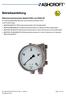 Betriebsanleitung. Differenzdruckmanometer Modell F5503 und F5503-HP