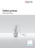 Cellion primax. Bedienungsanleitung