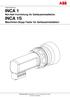 INCA 1 Not-Halt-Vorrichtung für Gehäuseinstallation INCA 1S Maschinen-Stopp-Taster für Gehäuseinstallation