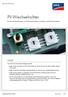 Einsatz und Einstellungen von PV-Wechselrichtern in Inselnetz- und Backup-Systemen