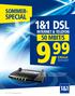 9, 99 1&1 DSL SPECIAL 50 MBIT/S SOMMER- INTERNET & TELEFON. /Monat *